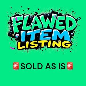 FLAWED ITEMS LISTING